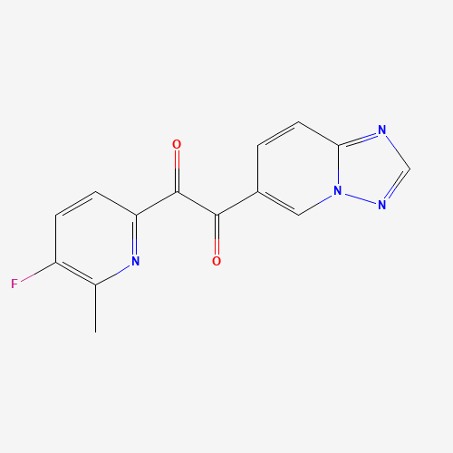 1-(5-fluoro-6-methylpyridin-2-yl)-2-([1,2,4]triazolo[1,5-a]pyridin-6-yl)ethane-1,2-dione (CAS: 943442-82-8) - Related Chemical Product