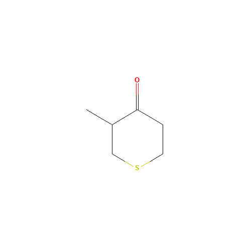 3-methylthian-4-one (CAS: 38486-22-5) - Chemical Structure and Molecular Formula 