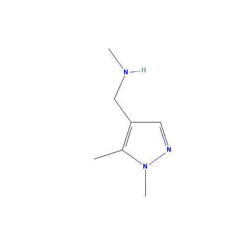 1-(1,5-dimethylpyrazol-4-yl)-N-methylmethanamine (CAS: 514801-21-9) - Related Chemical Product