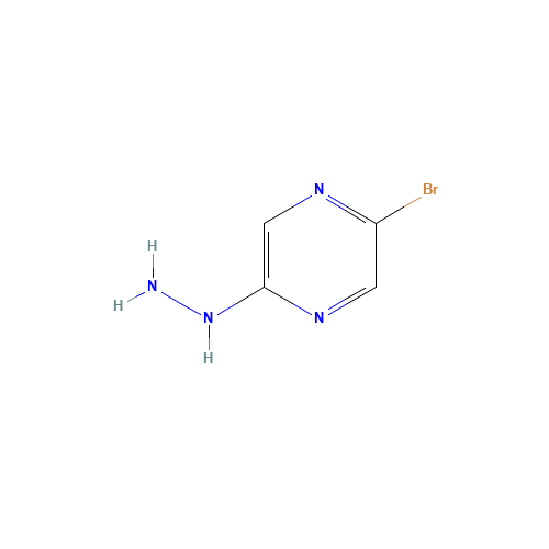 (5-bromopyrazin-2-yl)hydrazine (CAS: 1001050-24-3) - Related Chemical Product