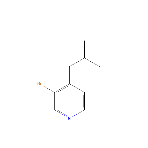 3-bromo-4-(2-methylpropyl)pyridine (CAS: 1240287-15-3) - Related Chemical Product