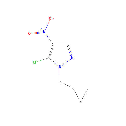 5-chloro-1-(cyclopropylmethyl)-4-nitropyrazole (CAS: 1338718-36-7) - Related Chemical Product