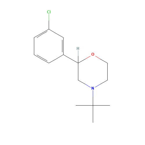 4-tert-butyl-2-(3-chlorophenyl)morpholine (CAS: 119491-99-5) - Related Chemical Product