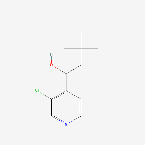 1-(3-chloropyridin-4-yl)-3,3-dimethylbutan-1-ol (CAS: 876756-92-2) - Related Chemical Product