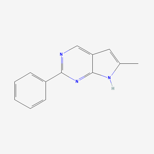6-methyl-2-phenyl-7H-pyrrolo[2,3-d]pyrimidine (CAS: 1393896-71-3) - Related Chemical Product