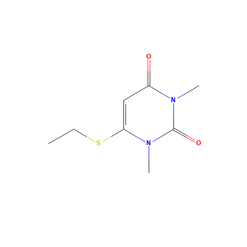 6-ethylsulfanyl-1,3-dimethylpyrimidine-2,4-dione (CAS: 35218-96-3) - Related Chemical Product