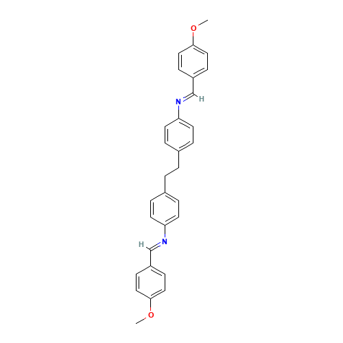 1-(4-methoxyphenyl)-N-[4-[2-[4-[(4-methoxyphenyl)methylideneamino]phenyl]ethyl]phenyl]methanimine (CAS: 55290-05-6) - Related Chemical Product