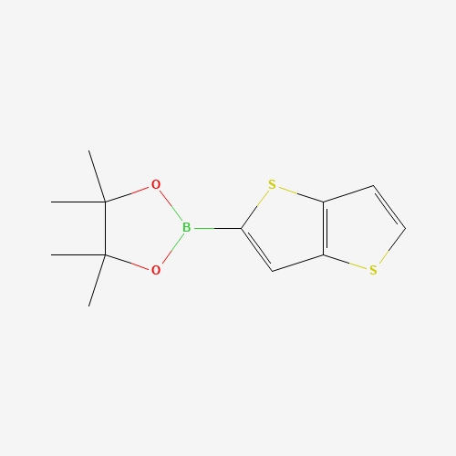 4,4,5,5-tetramethyl-2-thieno[3,2-b]thiophen-5-yl-1,3,2-dioxaborolane (CAS: 1004784-50-2) - Related Chemical Product