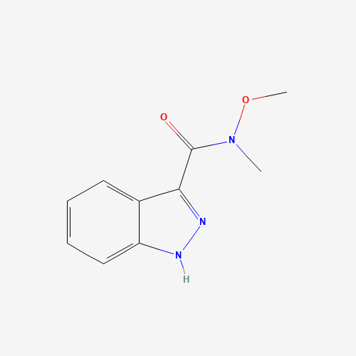 N-methoxy-N-methyl-1H-indazole-3-carboxamide (CAS: 351457-12-0) - Related Chemical Product