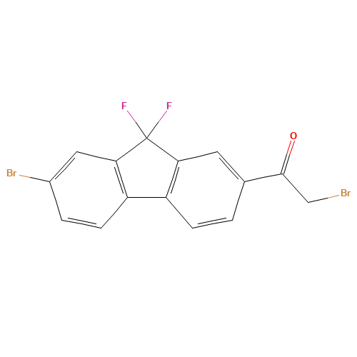 2-bromo-1-(7-bromo-9,9-difluorofluoren-2-yl)ethanone (CAS: 1446138-83-5) - Related Chemical Product