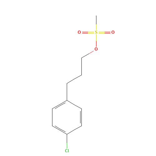 3-(4-chlorophenyl)propyl methanesulfonate (CAS: 61440-60-6) - Related Chemical Product