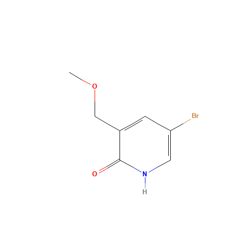 5-bromo-3-(methoxymethyl)-1H-pyridin-2-one (CAS: 1436849-02-3) - Related Chemical Product