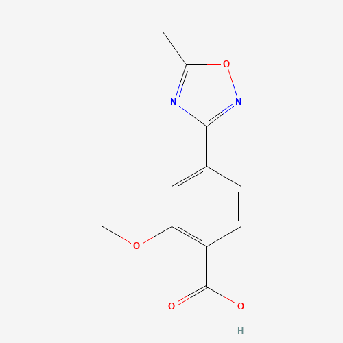 2-methoxy-4-(5-methyl-1,2,4-oxadiazol-3-yl)benzoic acid (CAS: 1197372-69-2) - Related Chemical Product