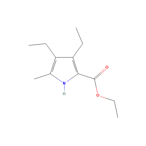 ethyl 3,4-diethyl-5-methyl-1H-pyrrole-2-carboxylate (CAS: 16200-50-3) - Related Chemical Product