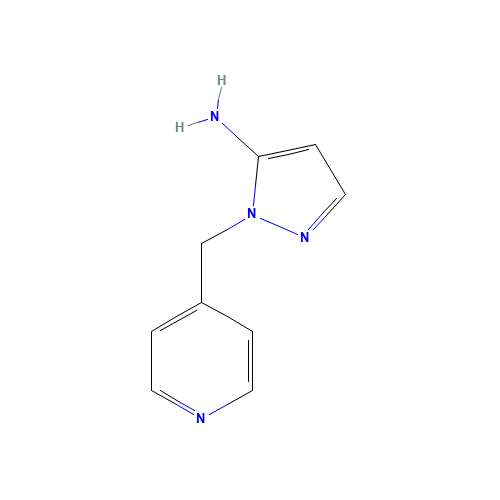2-(pyridin-4-ylmethyl)pyrazol-3-amine (CAS: 3524-31-0) - Related Chemical Product