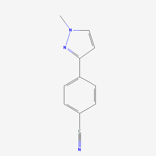 4-(1-methylpyrazol-3-yl)benzonitrile (CAS: 915707-41-4) - Related Chemical Product