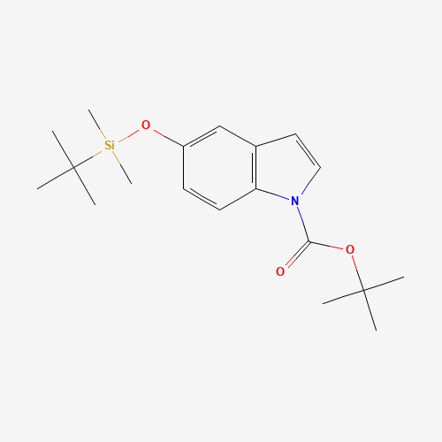 tert-butyl 5-[tert-butyl(dimethyl)silyl]oxyindole-1-carboxylate (CAS: 335649-60-0) - Related Chemical Product
