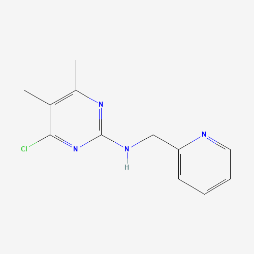 4-chloro-5,6-dimethyl-N-(pyridin-2-ylmethyl)pyrimidin-2-amine (CAS: 1450809-17-2) - Related Chemical Product