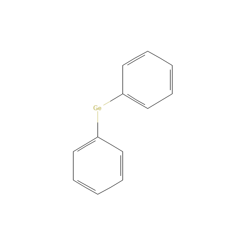 diphenylgermanium (CAS: 1675-58-7) - Chemical Structure and Molecular Formula 