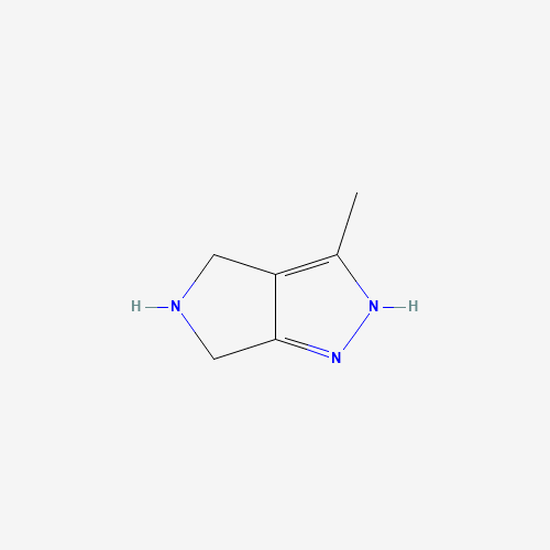 3-methyl-2,4,5,6-tetrahydropyrrolo[3,4-c]pyrazole (CAS: 945217-56-1) - Related Chemical Product