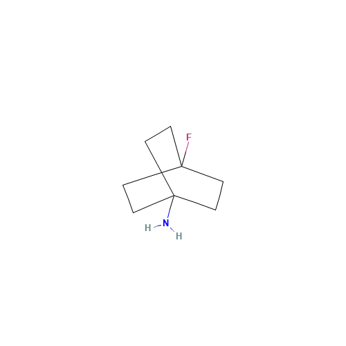 4-fluorobicyclo[2.2.2]octan-1-amine (CAS: 78385-91-8) - Chemical Structure and Molecular Formula 