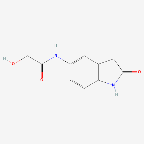 2-hydroxy-N-(2-oxo-1,3-dihydroindol-5-yl)acetamide (CAS: 945382-08-1) - Related Chemical Product