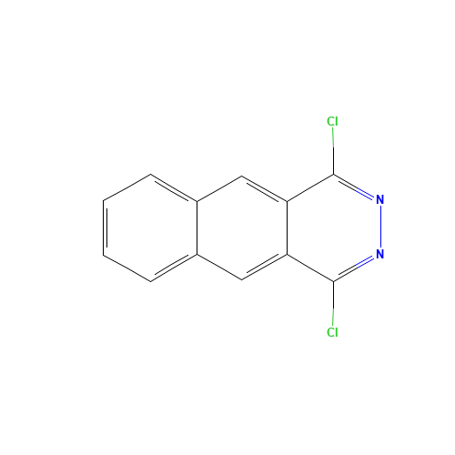 1,4-dichlorobenzo[g]phthalazine (CAS: 30800-67-0) - Chemical Structure and Molecular Formula 