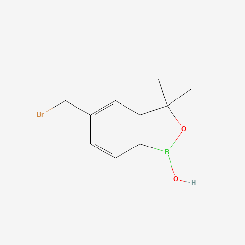 5-(bromomethyl)-1-hydroxy-3,3-dimethyl-2,1-benzoxaborole (CAS: 1437051-56-3) - Related Chemical Product