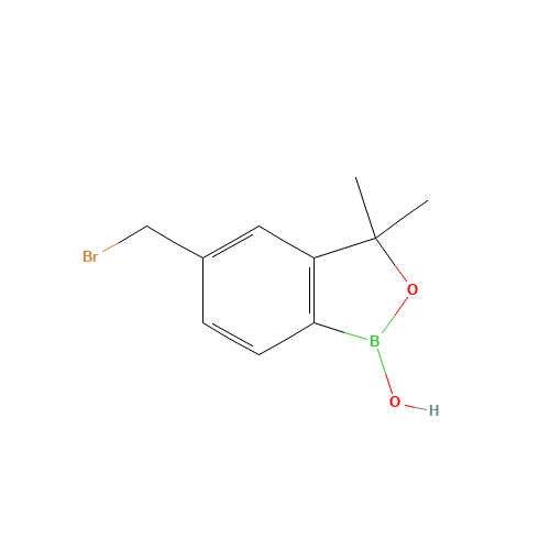 5-(bromomethyl)-1-hydroxy-3,3-dimethyl-2,1-benzoxaborole (CAS: 1437051-56-3) - Related Chemical Product