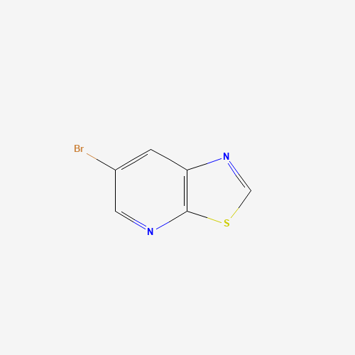6-bromo-[1,3]thiazolo[5,4-b]pyridine (CAS: 886372-88-9) - Chemical Structure and Molecular Formula 