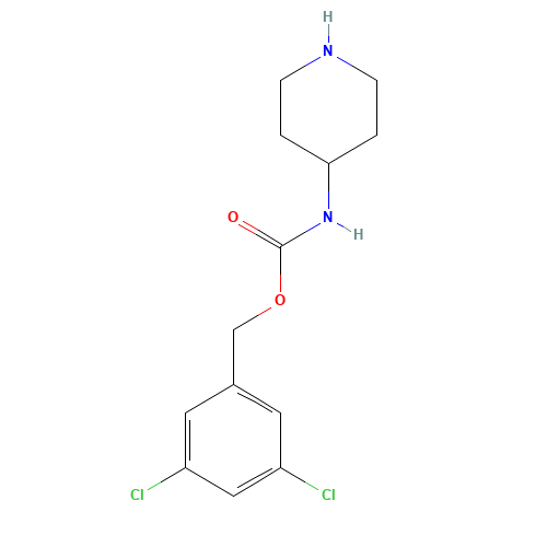 (3,5-dichlorophenyl)methyl N-piperidin-4-ylcarbamate (CAS: 1613513-92-0) - Related Chemical Product