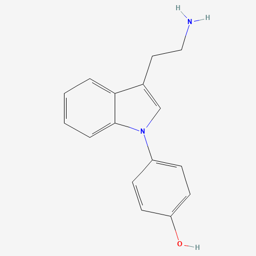 4-[3-(2-aminoethyl)indol-1-yl]phenol (CAS: 904085-95-6) - Related Chemical Product