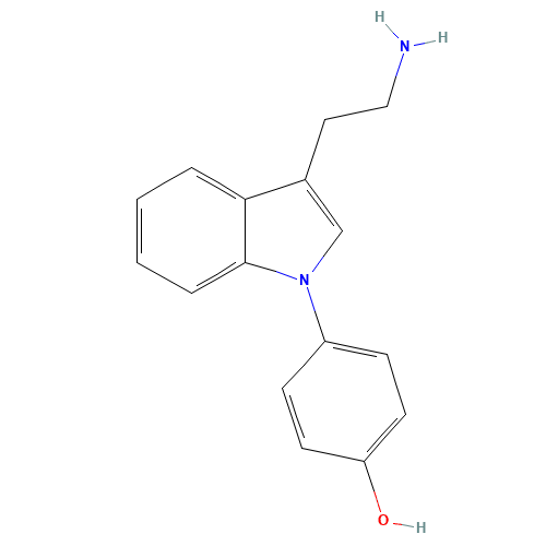 4-[3-(2-aminoethyl)indol-1-yl]phenol (CAS: 904085-95-6) - Related Chemical Product