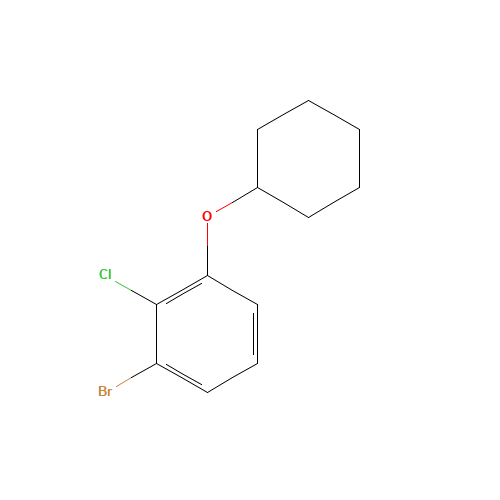 1-bromo-2-chloro-3-cyclohexyloxybenzene (CAS: 1369901-13-2) - Related Chemical Product