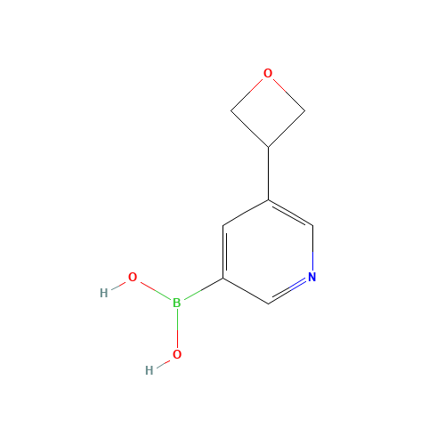 [5-(oxetan-3-yl)pyridin-3-yl]boronic acid (CAS: 1404367-34-5) - Related Chemical Product