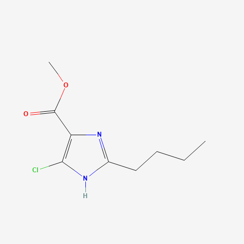 methyl 2-butyl-5-chloro-1H-imidazole-4-carboxylate (CAS: 124750-71-6) - Related Chemical Product