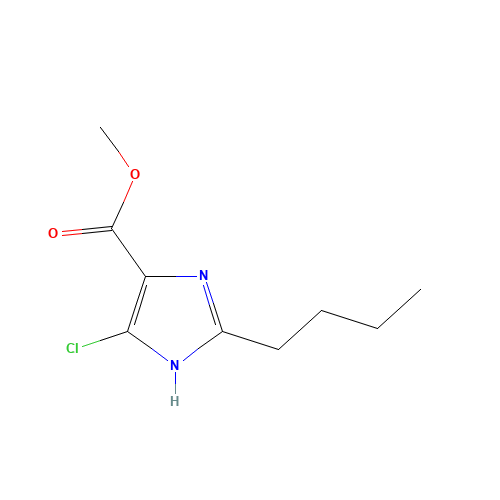 methyl 2-butyl-5-chloro-1H-imidazole-4-carboxylate (CAS: 124750-71-6) - Related Chemical Product