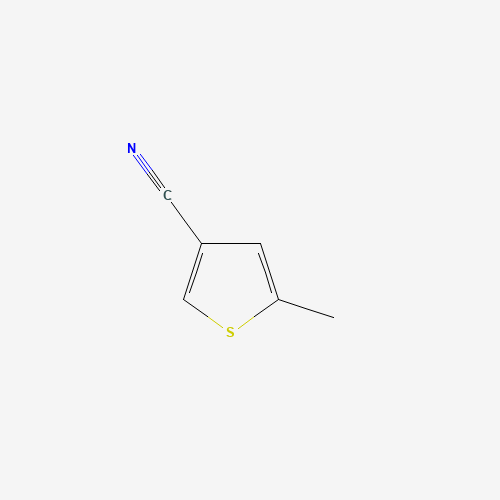 5-methylthiophene-3-carbonitrile (CAS: 41727-33-7) - Chemical Structure and Molecular Formula 