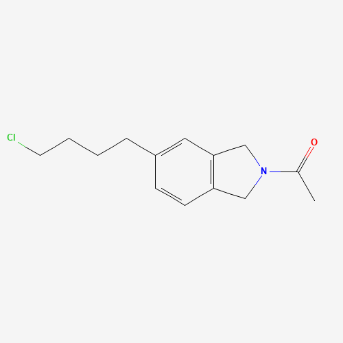 1-[5-(4-chlorobutyl)-1,3-dihydroisoindol-2-yl]ethanone (CAS: 1007455-40-4) - Related Chemical Product