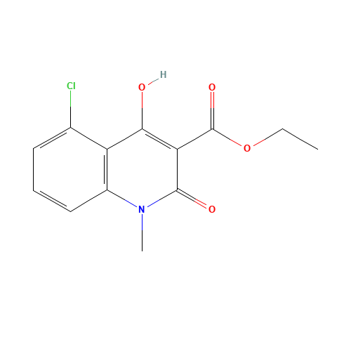 ethyl 5-chloro-4-hydroxy-1-methyl-2-oxoquinoline-3-carboxylate (CAS: 248282-10-2) - Related Chemical Product