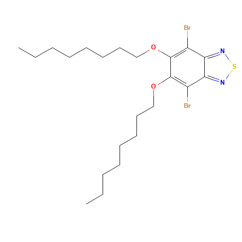 4,7-dibromo-5,6-dioctoxy-2,1,3-benzothiadiazole (CAS: 1192352-08-1) - Related Chemical Product