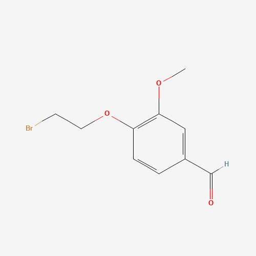 4-(2-bromoethoxy)-3-methoxybenzaldehyde (CAS: 99070-23-2) - Related Chemical Product