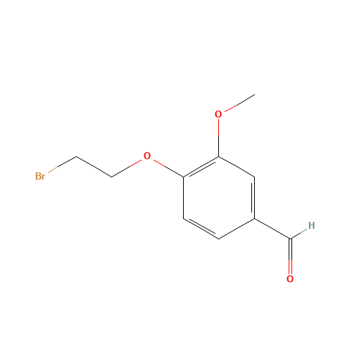 4-(2-bromoethoxy)-3-methoxybenzaldehyde (CAS: 99070-23-2) - Related Chemical Product
