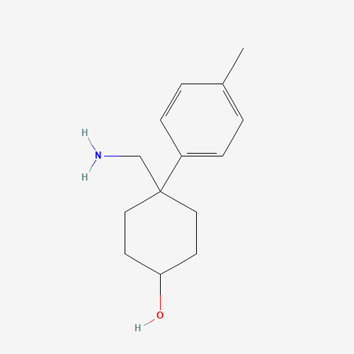 4-(aminomethyl)-4-(4-methylphenyl)cyclohexan-1-ol (CAS: 887978-24-7) - Related Chemical Product