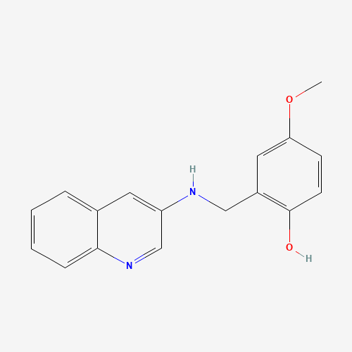 4-methoxy-2-[(quinolin-3-ylamino)methyl]phenol (CAS: 87315-26-2) - Related Chemical Product