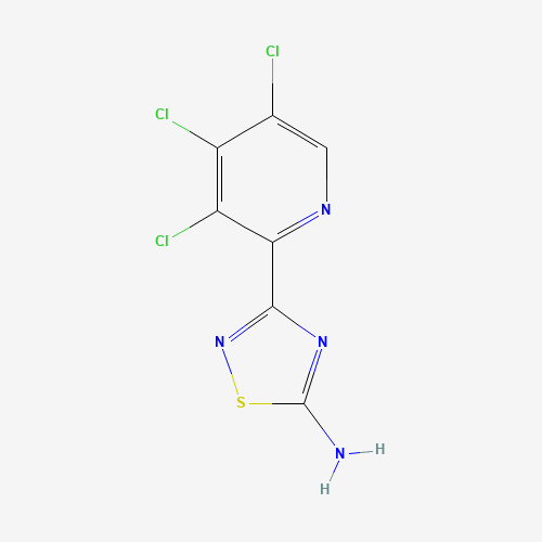 3-(3,4,5-trichloropyridin-2-yl)-1,2,4-thiadiazol-5-amine (CAS: 1179361-02-4) - Related Chemical Product