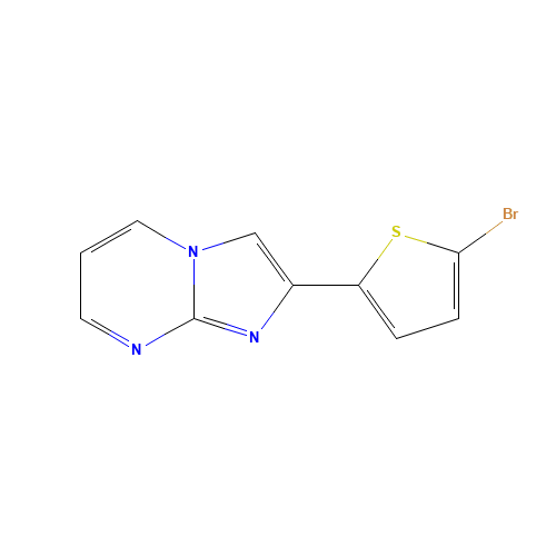 2-(5-bromothiophen-2-yl)imidazo[1,2-a]pyrimidine (CAS: 439107-52-5) - Related Chemical Product