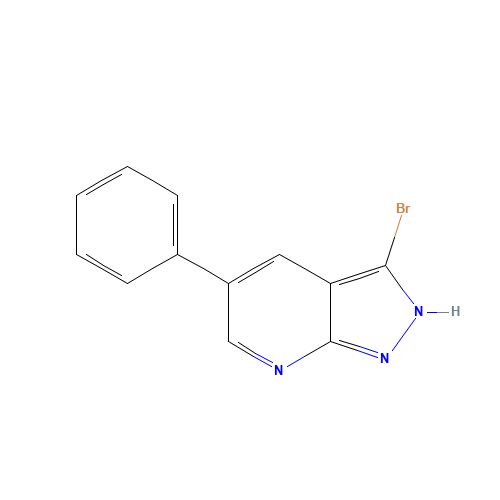 3-bromo-5-phenyl-2H-pyrazolo[3,4-b]pyridine (CAS: 537678-51-6) - Related Chemical Product