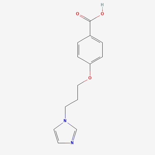4-(3-imidazol-1-ylpropoxy)benzoic acid (CAS: 75912-95-7) - Related Chemical Product