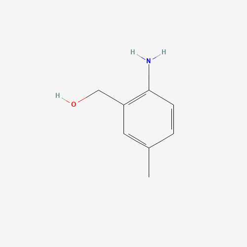 (2-amino-5-methylphenyl)methanol (CAS: 34897-84-2) - Chemical Structure and Molecular Formula 